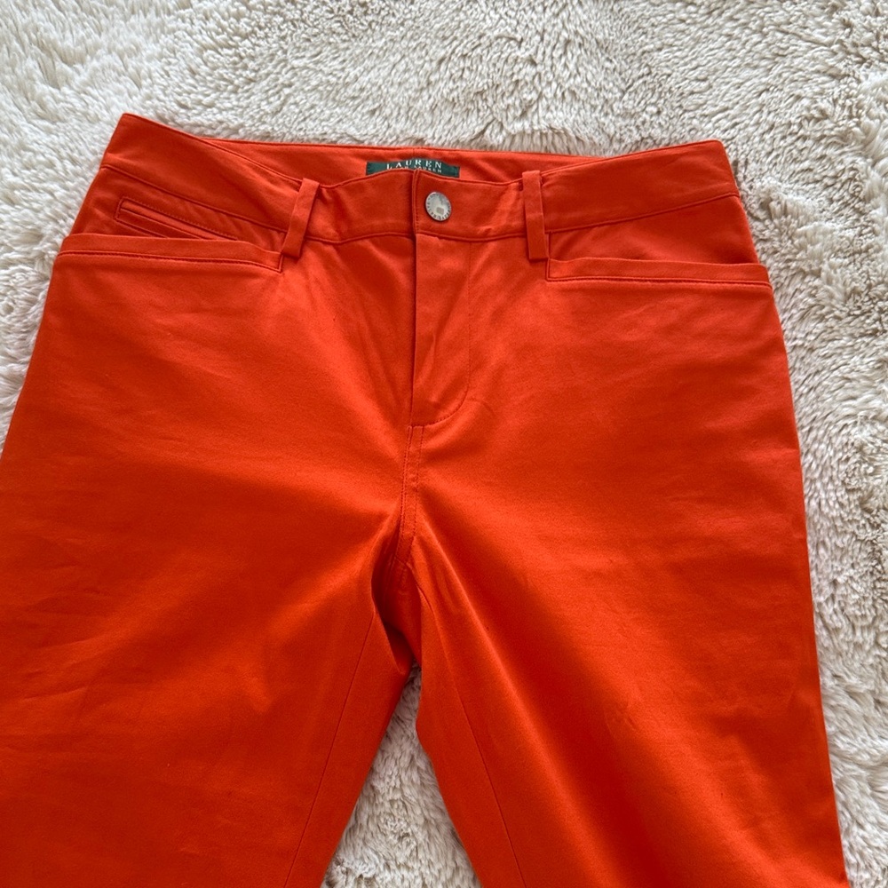 Ralph Lauren Orange Pants